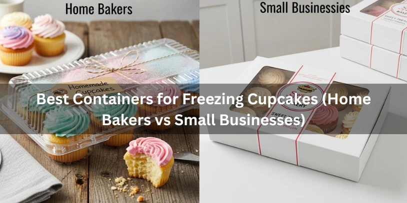 Comparison of freezing containers for cupcakes, highlighting options for home bakers and small businesses.-Can You Freeze Cupcakes With Frosting