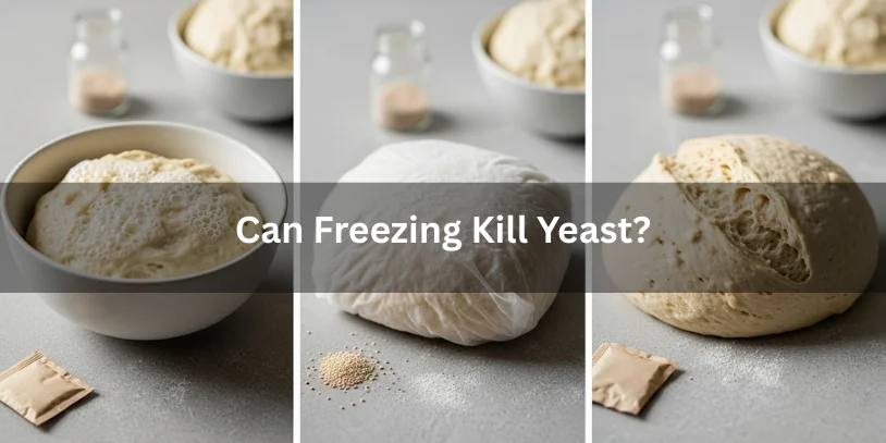 Can You Freeze Bread Dough? Complete Guide for Home & Professional Bakers In 2026 Fresh, frozen, and thawed bread dough shown with yeast granules, realistic food photography explaining whether freezing can kill yeast.-can you freeze bread dough