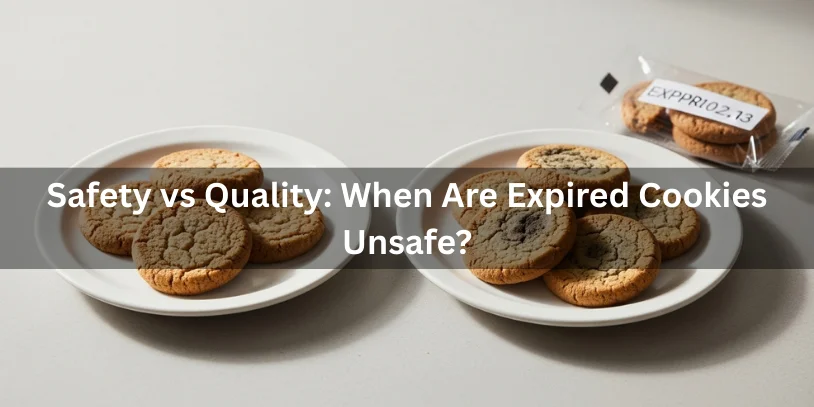 How Long Do Packaged Cookies Last After the Expiration Date? A Practical Safety & Shelf-Life Guide In 2026 Side-by-side cookies showing the difference between quality loss and safety risk after expiration, with intact stale cookies and visibly spoiled cookies under soft natural lighting.-how long do packaged cookies last after expiration date-how long do packaged cookies last after expiration date