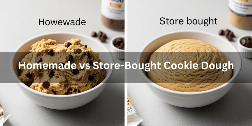 Homemade cookie dough in a glass bowl left out on a kitchen countertop with a timer indicating elapsed time, showing how long cookie dough can safely stay out of the fridge under soft natural lighting.-how long does homemade cookie dough last in the fridge -how long does homemade cookie dough last in the fridge 