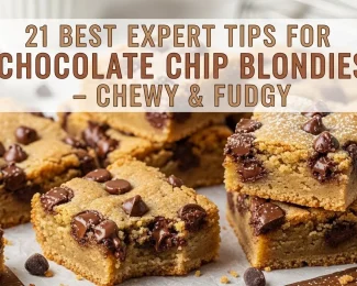 21 expert tips for making chewy and fudgy chocolate chip blondies, showcasing the best techniques and ingredients.-chocolate chip blondies